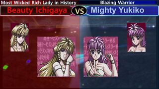 美少女レスラー列伝 ビューティ市ヶ谷 vs マイティ祐希子 SNES Bishoujo Wrestler Retsuden Beauty Ichigaya vs Mighty Yukiko