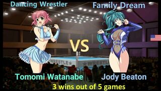 Request 渡辺 智美 vs ジョディ・ビートン 三先勝 Request Tomomi Watanabe vs Jody Beaton 3 wins out of 5 games