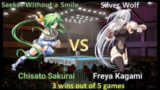 Request 桜井 千里 vs フレイア鏡 三先勝 Chisato Sakurai vs Freya Kagami 3 wins out of 5 games