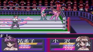 Request 美少女レスラー列伝 マイティ祐希子 vs 小沢 佳代 SNES Bishoujo Wrestler Retsuden Mighty Yukiko vs Kayo Ozawa