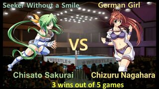 Request 桜井 千里 vs 永原 ちづる 三先勝 Chisato Sakurai vs Chizuru Nagahara 3 wins out of 5 games