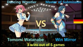Request 渡辺 智美 vs ウィン・ミラー 三先勝 Request Tomomi Watanabe vs Win Mirror 3 wins out of 5 games