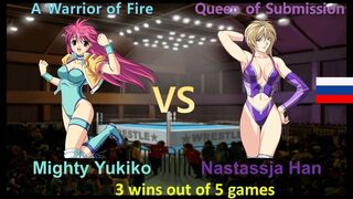 Request マイティ祐希子 vs ナスターシャ・ハン 三先勝 Mighty Yukiko vs Nastassja Han won three games first