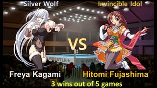 Request フレイア鏡 vs 藤島 瞳 三先勝 Request Freya Kagami vs Hitomi Fujishima 3 wins out of 5 games