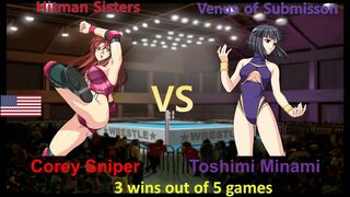 Request コリィ・スナイパー vs 南 利美 三先勝 Corey Sniper vs Toshimi Minami 3 wins out of 5 games