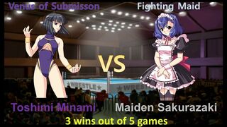 Request 南 利美 vs メイデン桜崎 三先勝 Toshimi Minami vs Maiden Sakurazaki 3 wins out of 5 games