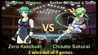 Request 寿 零 vs 桜井 千里 三先勝 Zero Kotobuki vs Chisato Sakurai 3 wins out of 5 games