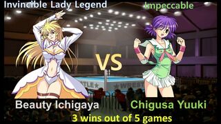 Request ビューティ市ヶ谷 vs 結城 千種 三先勝 Request Beauty Ichigaya vs Chigusa Yuuki 3 wins out of 5 games