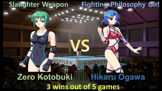 Request 寿 零 vs 小川 ひかる 三先勝 Zero Kotobuki vs Hikaru Ogawa 3 wins out of 5 games