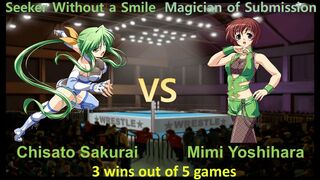 Request 桜井 千里 vs ミミ吉原 三先勝 Request Chisato Sakurai vs Mimi Yoshihara 3 wins out of 5 games