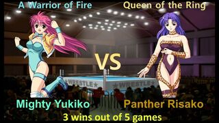 Request マイティ祐希子 vs パンサー理沙子 三先勝 Mighty Yukiko vs Panther Risako won three games first