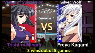 Request 南 利美 vs フレイア鏡 三先勝 Request Toshimi Minami vs Freya Kagami 3 wins out of 5 games Suvivor 1