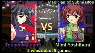 Request 南 利美 vs ミミ吉原 三先勝 Request Toshimi Minami vs Mimi Yoshihara 3 wins out of 5 games Suvivor 1