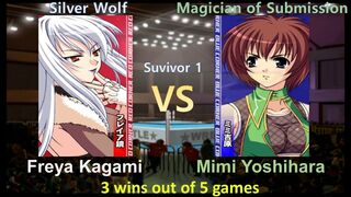 Request フレイア鏡 vs ミミ吉原 三先勝 Request Freya Kagami vs Mimi Yoshihara 3 wins out of 5 games Suvivor 1