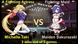 Request ミシェール滝 vs メイデン桜崎 三先勝 Michelle Taki vs Maiden Sakurazaki 3 wins out of 5 games