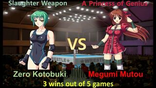 Request 寿 零 vs 武藤 めぐみ 三先勝 Zero Kotobuki vs Megumi Mutou 3 wins out of 5 games