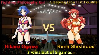 Wrestle Angels Survivor 2 小川 ひかる vs 獅子堂 レナ 三先勝 Hikaru Ogawa vs Rena Shishidou 3 wins out of 5 games