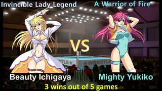 Request ビューティ市ヶ谷 vs マイティ祐希子 三先勝 Beauty Ichigaya vs Mighty Yukiko 3 wins out of 5 games