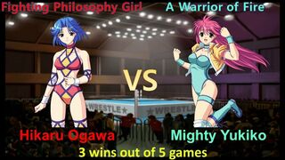 Request 小川 ひかる vs マイティ祐希子 三先勝 Hikaru Ogawa vs Mighty Yukiko 3 wins out of 5 games