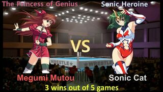 Request 武藤 めぐみ vs ソニックキャット 三先勝 Megumi Mutou vs Sonic Cat 3 wins out of 5 games