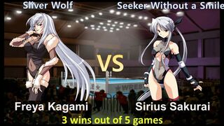 Request フレイア鏡 vs シリウス桜井 三先勝 Freya Kagami vs Sirius Sakurai 3 wins out of 5 games