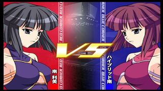 Request レッスルエンジェルスサバイバー 1 南 利美 vs ハイブリッド南 Wrestle Angels Survivor 1 Toshimi Minami vs Hybrid Minami