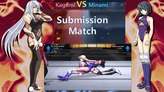 レッスルエンジェルス ver.エキプロ フレイア鏡 vs 南 利美 Wrestle Angels ver. Smack Down 5 Kagami vs Minami Submission Match