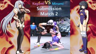 レッスルエンジェルス ver.エキプロ フレイア鏡vs南 利美 Wrestle Angels ver. Smack Down 5 Kagami vs Minami Submission Match 2