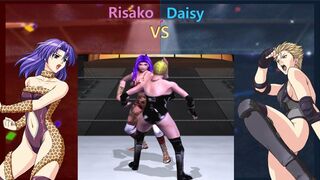 レッスルエンジェルス ver.エキプロ パンサー理沙子 vs ディジー・クライ Wrestle Angels ver. Smack Down 5 Panther Risako vs Daisy Cry