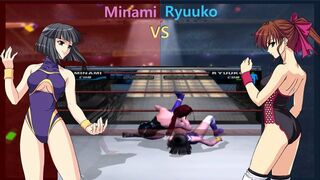 レッスルエンジェルス ver.エキプロ 南 利美 vs サンダー龍子 Wrestle Angels ver. Smack Down 5 Minami Toshimi vs Thunder Ryuuko