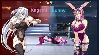 レッスルエンジェルス ver.エキプロ フレイア鏡 vs バニー・ボンバー Wrestle Angels ver. Smack Down 5 Freya Kagami vs Bunny Bomber