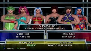 Wrestle Angels ver. Smack Down 5 Tornado Triple Threat Tag Ladder Match