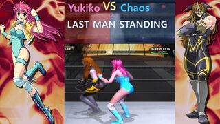 レッスルエンジェルス ver.エキプロ 祐希子 vs カオス Wrestle Angels ver. Smack Down 5 Yukiko vs Chaos Last Man Standing
