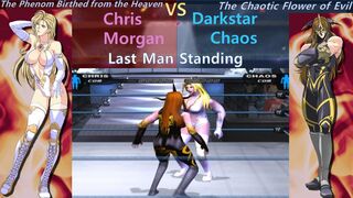 レッスルエンジェルス ver.エキプロ クリス vs カオス Wrestle Angels ver. Smack Down 5 Chris vs Chaos Last Man Standing