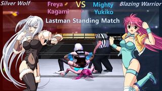 レッスルエンジェルス ver.エキプロ 鏡 vs 祐希子 Wrestle Angels ver. Smack Down 5 Kagami vs Yukiko Last Man Standing