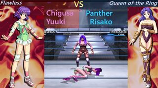 レッスルエンジェルス ver.エキプロ 結城 千種vsパンサー理沙子 Wrestle Angels ver. Smack Down 5 Chigusa Yuuki vs Panther Risako
