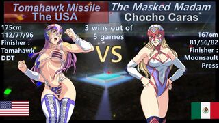 Wrestle Angels Survivor 2 ザ・USA vs チョチョカラス 三先勝 The USA vs Chocho Caras 3 wins out of 5 games