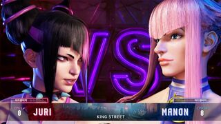 ストリートファイター 6 韓蛛俐 vs マノン Street Fighter 6 Juri Han vs Manon 스트리트 파이터 6 한주리 vs 마농
