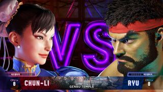 ストリートファイター 6 チュン・リー vs リュウ Street Fighter 6 Chun-Li vs Ryu 스트리트 파이터 6 춘리 vs 류