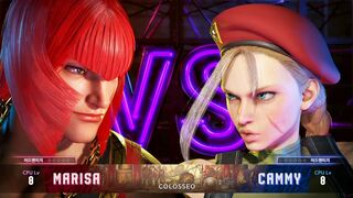 ストリートファイター 6 マリーザ vs キャミィ Street Fighter 6 Marisa vs Cammy 스트리트 파이터 6 마리사 vs 캐미