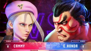 ストリートファイター 6 キャミィ vs 本田 Street Fighter 6 Cammy vs Honda 스트리트 파이터 6 캐미 vs 혼다