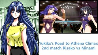 (English subtitle) Yukiko's Road to Athena climax 2nd Match Panther Risako vs Toshimi Minami