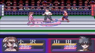 Request 2 美少女レスラー列伝 小沢 佳代 vs 山田 遙 SNES Bishoujo Wrestler Retsuden Ozawa Kayo vs Haruka Yamada