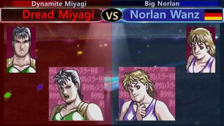 美少女レスラー列伝 ドレッド宮城 vs ノーラン ワンツ SNES Bishoujo Wrestler Retsuden Dread Miyagi vs Norlan Wanz