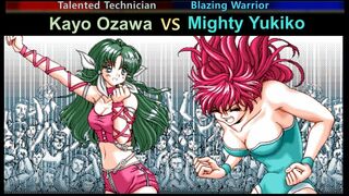 Wrestle Angels V2 小沢 佳代 vs マイティ祐希子 三先勝 Ozawa Kayo vs Mighty Yukiko 3 wins out of 5 games