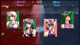 Wrestle Angels 3 美由紀, 奈美 vs ミスティー, ジョディ 二先勝 Miyuki, Nami vs Misty, Jody 2 wins out of 3 games