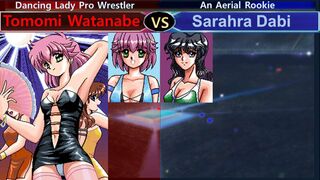 Wrestle Angels 3 渡辺 智美 vs サラーラ・ダビ 三先勝 Tomomi Watanabe vs Sarahra Dabi 3 wins out of 5 games