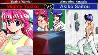 Wrestle Angels 3 マイティ祐希子 vs 斉藤 彰子 三先勝 Mighty Yukiko vs Akiko Saitou 3 wins out of 5 games