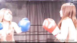 BTDX-05 Topless Domination Boxing 5 Ren Aosaki, Yui Natsuhara