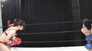 SJI-01 Oni Ikase Female Boxing K.O. 1 Yoshida Yuma, Nagano Aki